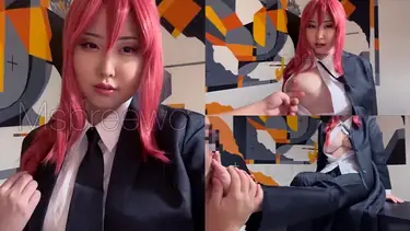 Bokep Indo Msbreewc Cosplay Anime Bikin Sange poster